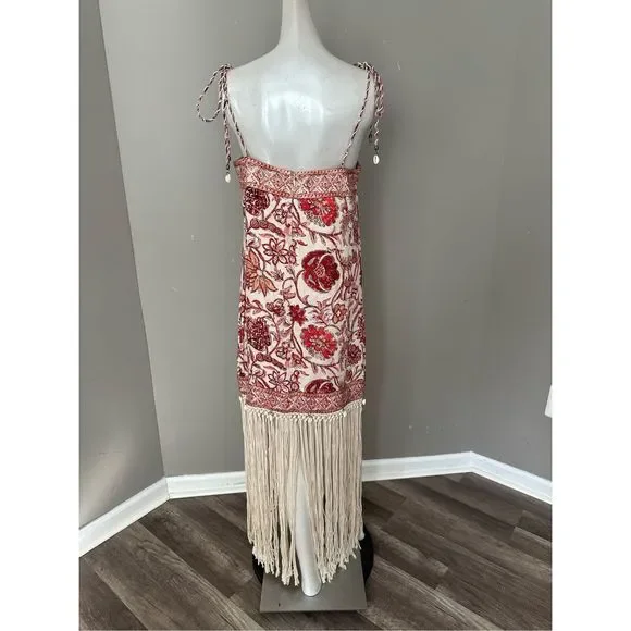 ZIMMERMANN Vitali Fringe Maxi Dress in Cotton - Picture 12 of 16